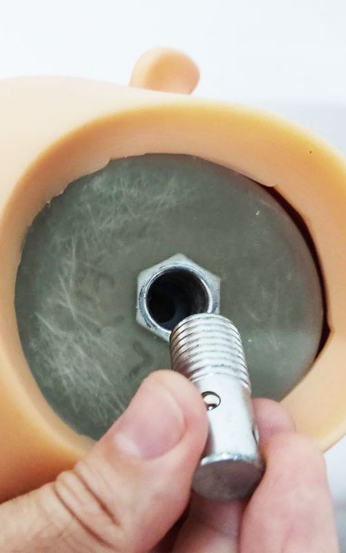 Tornillo vástago móvil cabeza sex doll - Imagen 2