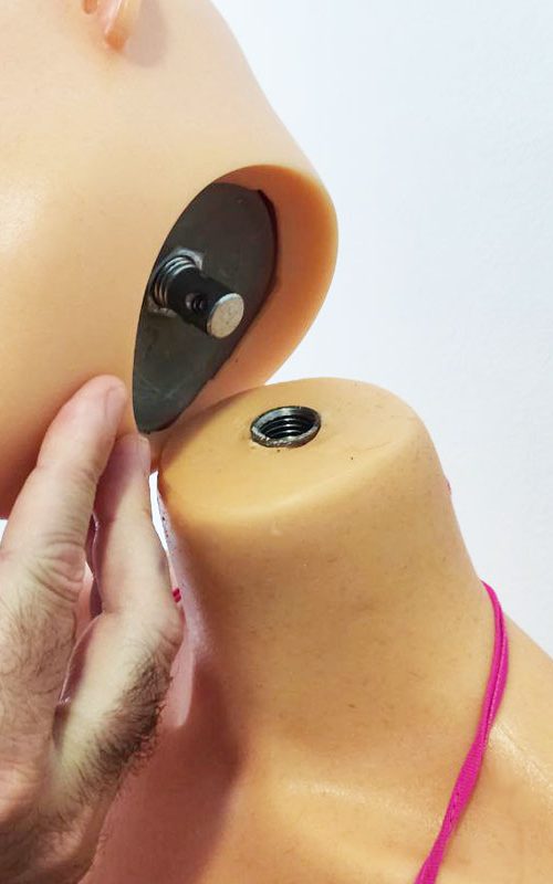 Tornillo vástago móvil cabeza sex doll - Imagen 4