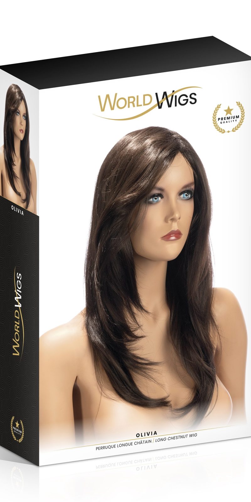 Peluca Olivia longo e liso para Sex Dolls. - Image 4